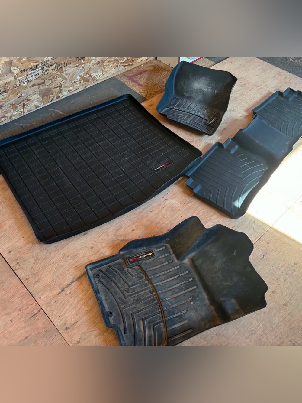 WeatherTech All-Weather Black Floor Mats and Cargo Liner
